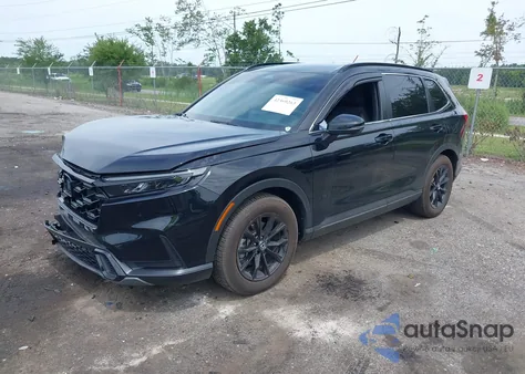 2024 Honda Cr-V Hybrid Sport из США, поврежденный, VIN 7FARS5H56RE005625